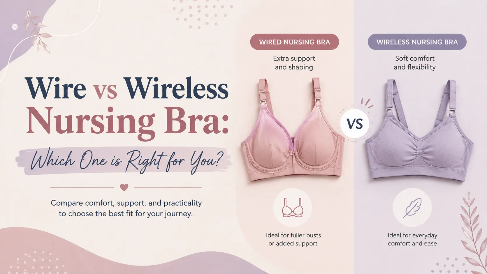 Wire vs Wireless Nursing Bra: Which One is Right for You?