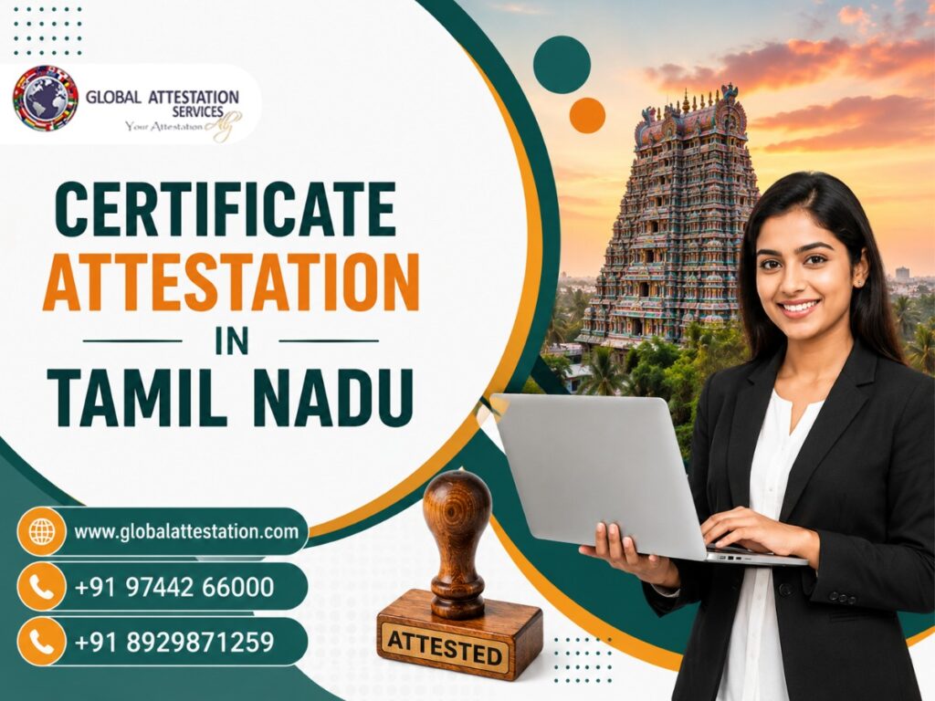 Certificate Attestation in Tamil Nadu