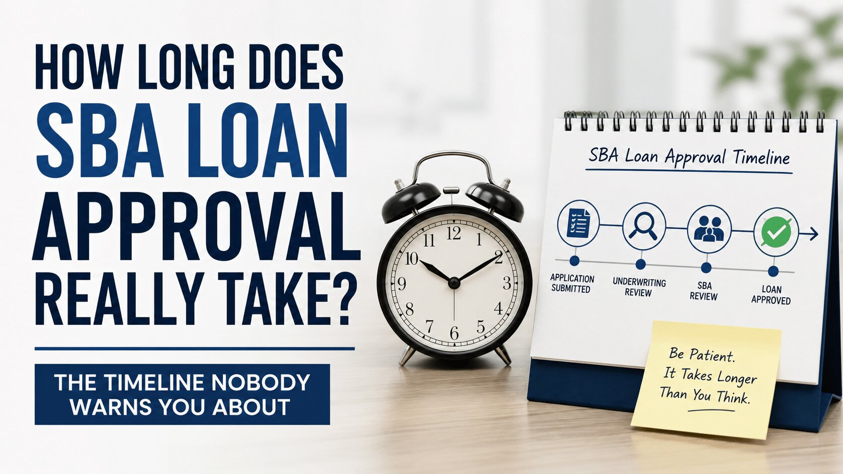 How Long Does SBA Loan Approval Really Take? The Timeline Nobody Warns You About