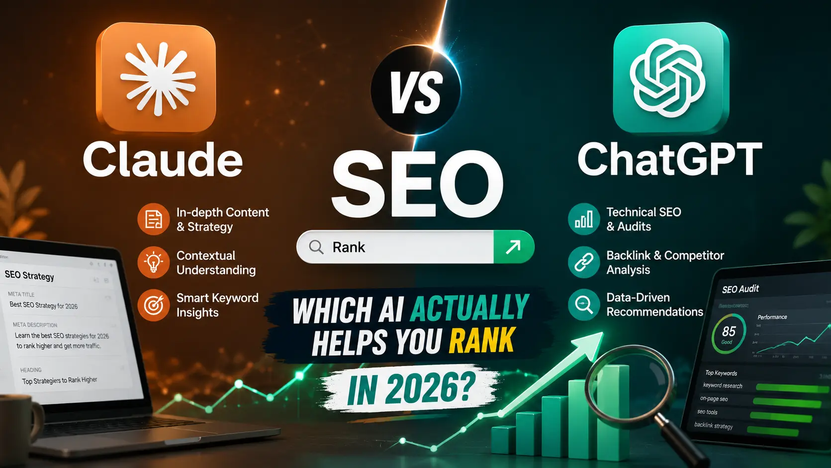 Claude vs ChatGPT for SEO: Which AI Actually Helps You Rank in 2026?