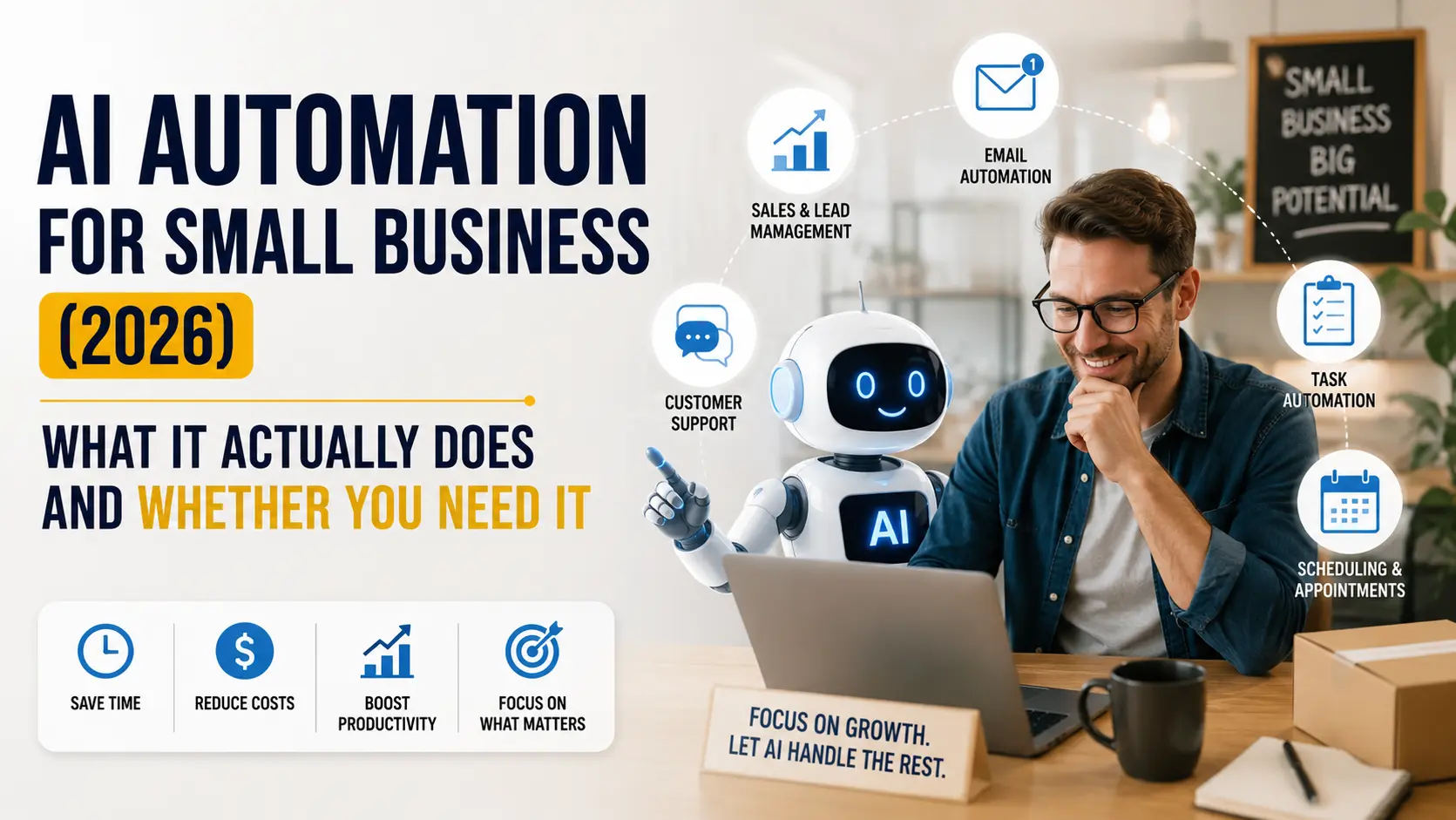 AI Automation for Small Business (2026): What It Actually Does and Whether You Need It