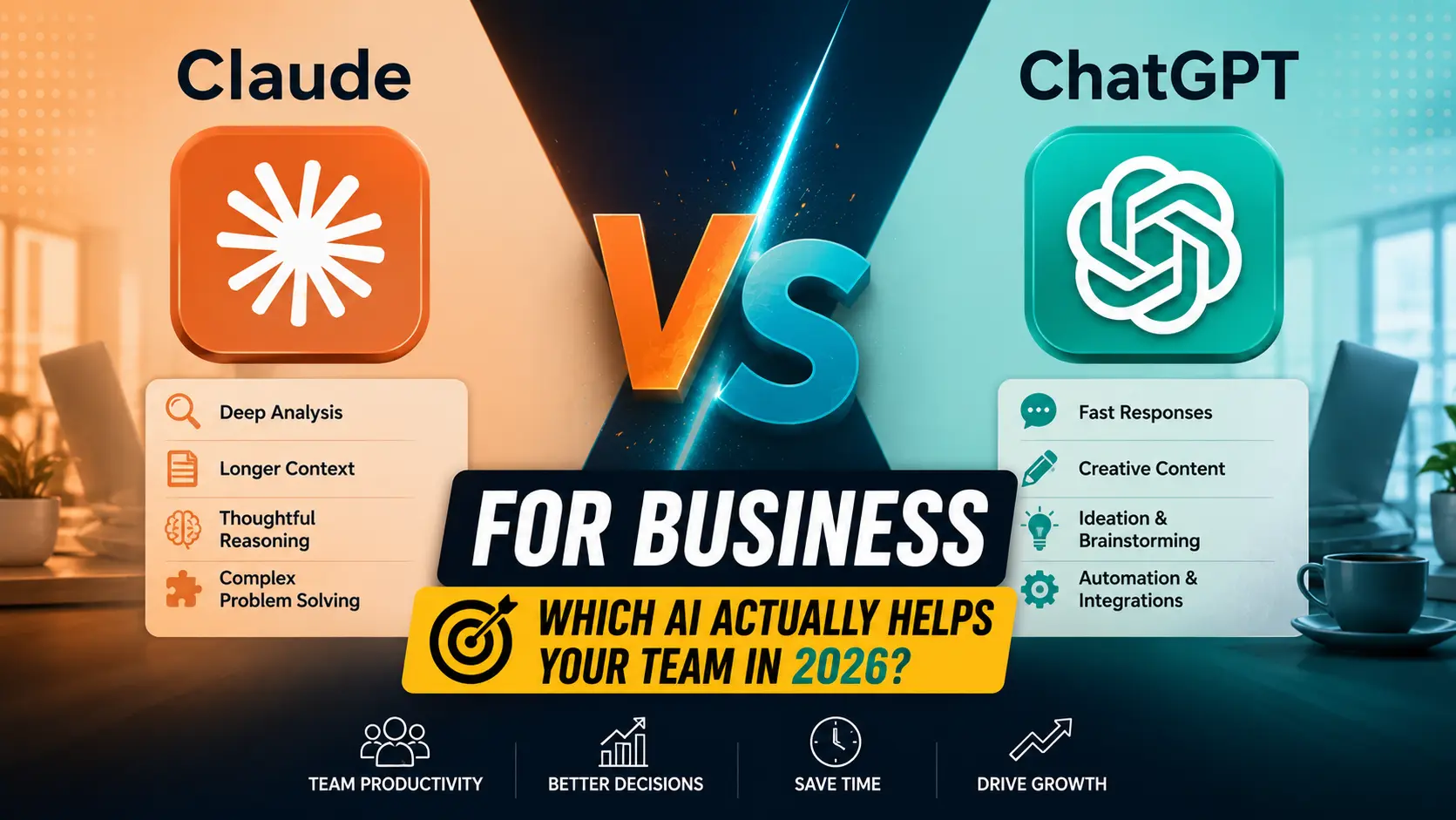 Claude vs ChatGPT for Business: Which AI Actually Helps Your Team in 2026?