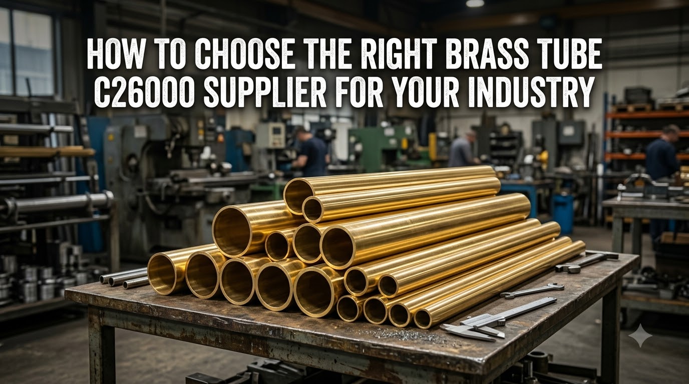 How to Choose the Right Brass Tube C26000 Supplier for Your Industry
