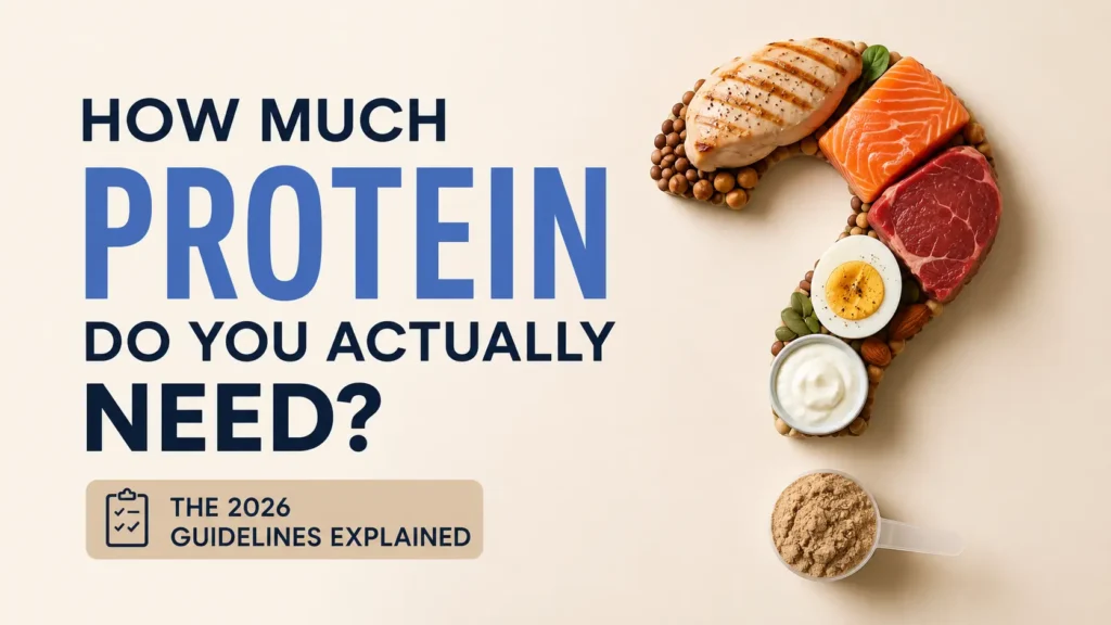 How Much Protein Do You Actually Need? The 2026 Guidelines Explained