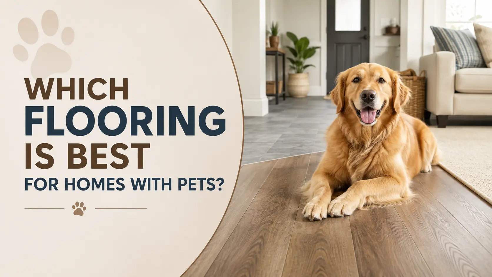 Which Flooring Is Best for Homes with Pets? | Carpet and Flooring Contractor Westford MA