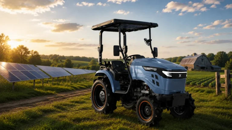 The Solar Electric Tractor Revolution: How GoSun's Moonrider Could Change Small Farm Equipment