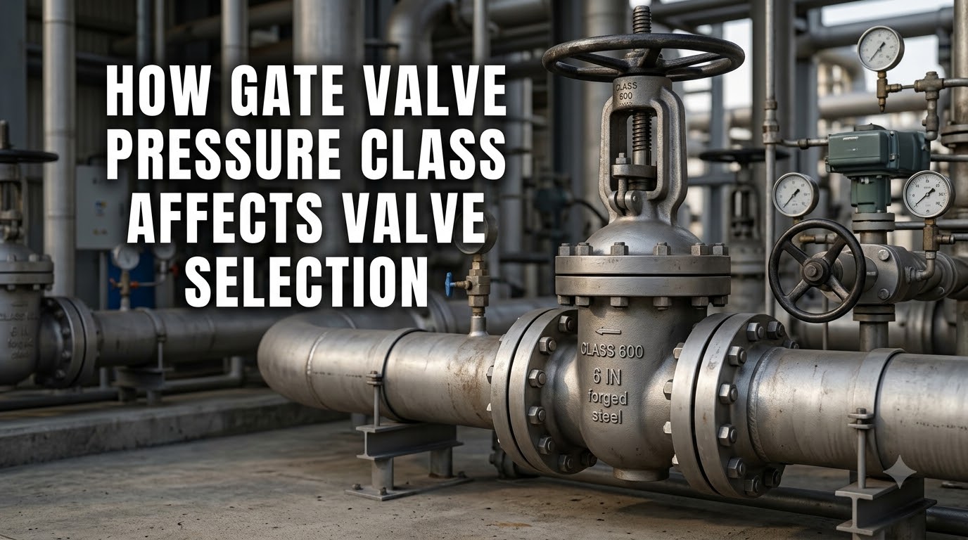 How Gate Valve Pressure Class Affects Valve Selection