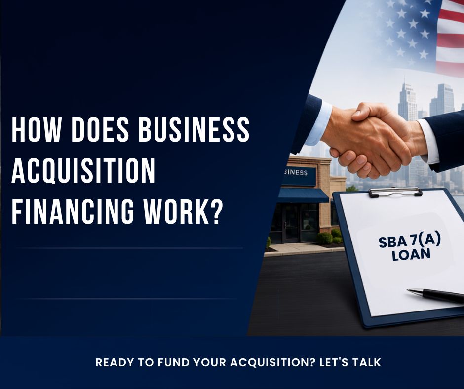 How Does Business Acquisition Financing Work?