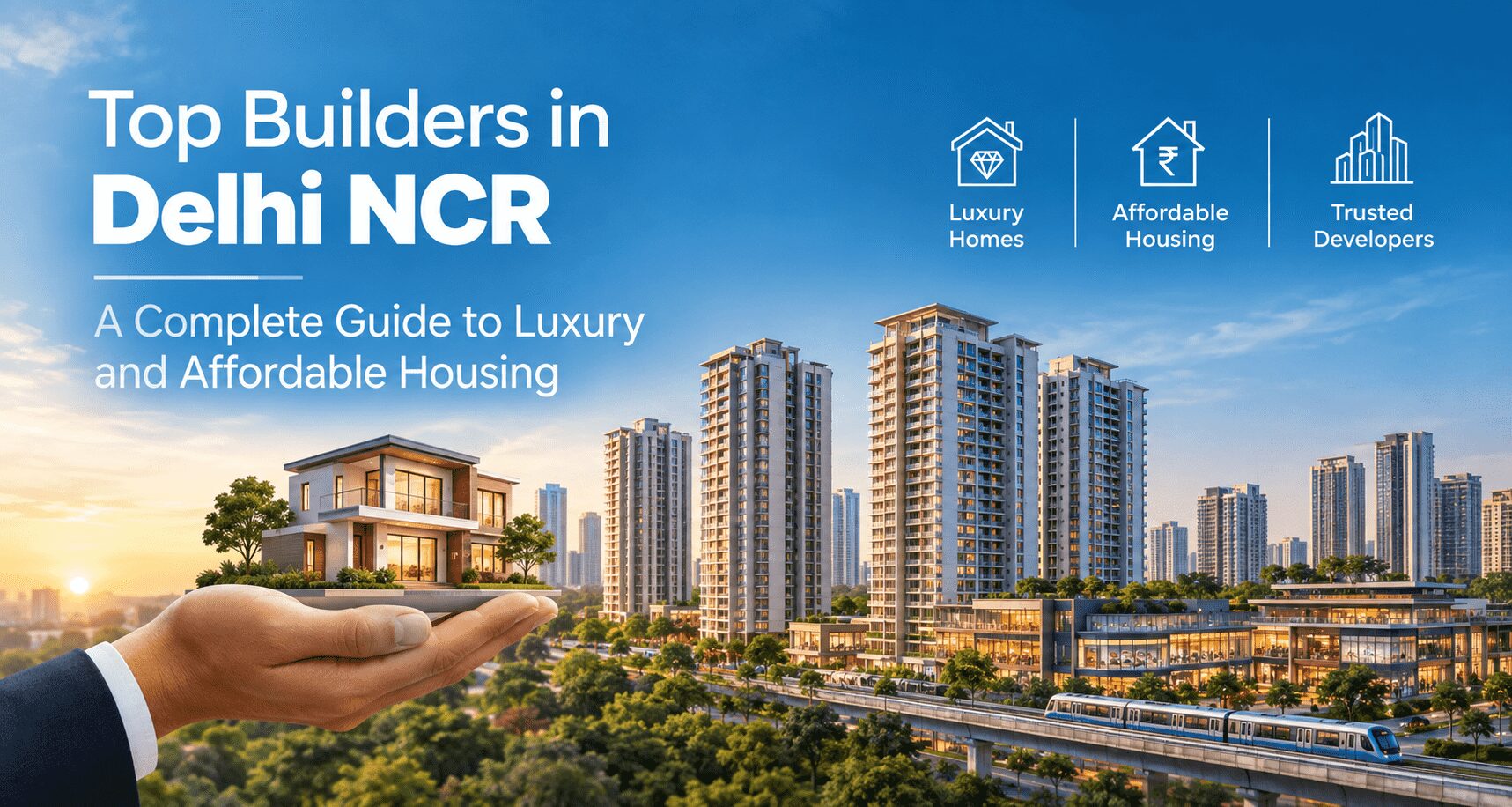Top Builders in Delhi NCR: A Complete Guide to Luxury and Affordable Housing