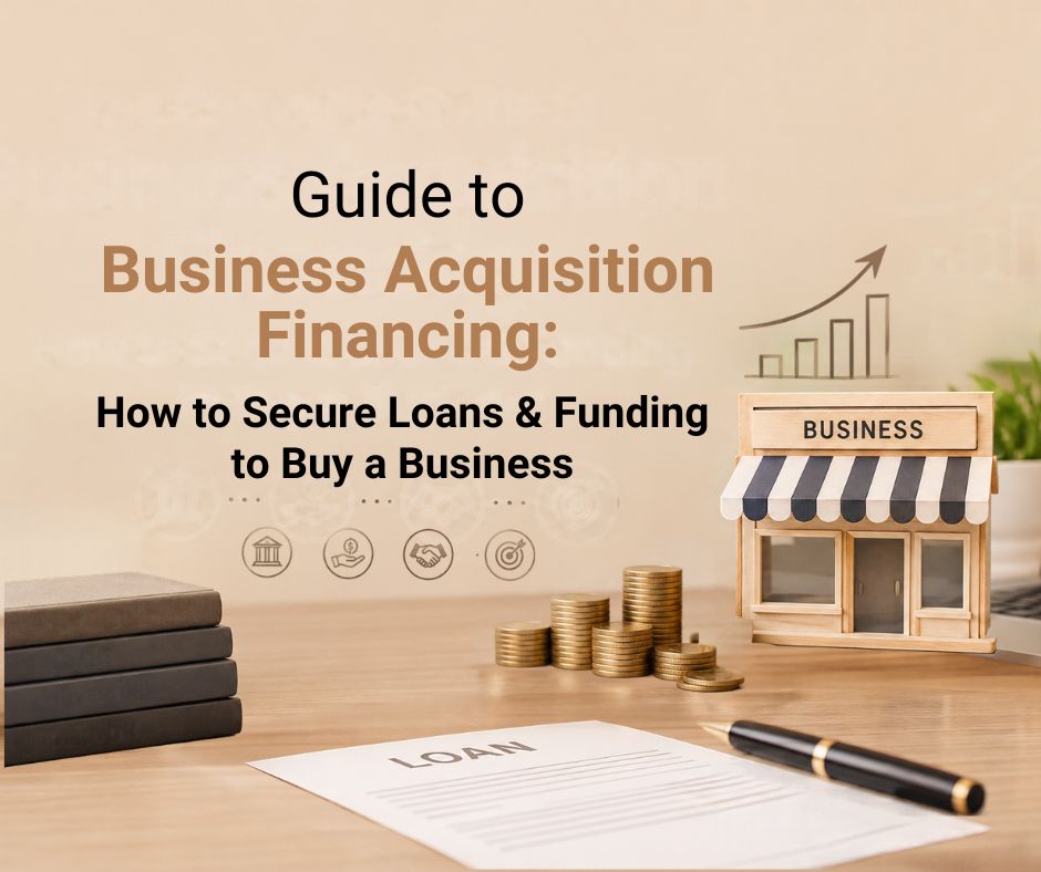 The Complete Guide to Business Acquisition Financing: How to Secure Loans & Funding to Buy a Business