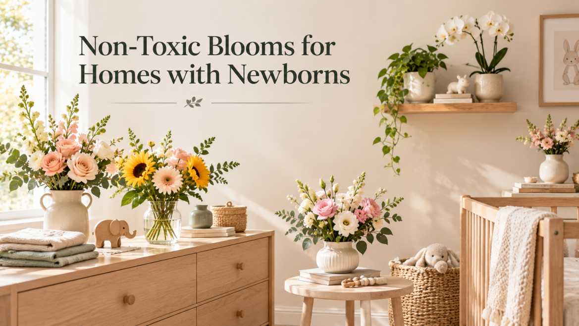 Non-Toxic Blooms for Homes with Newborns