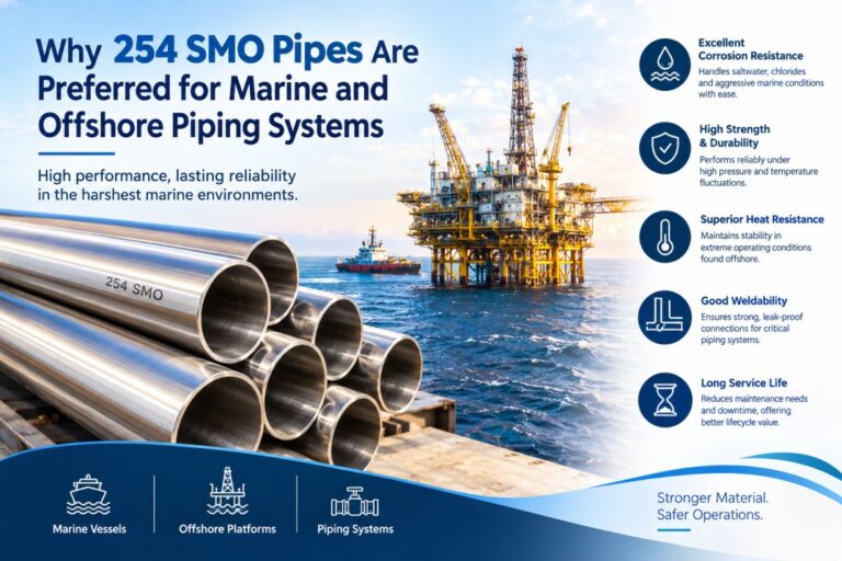 Why 254 SMO Pipes Are Preferred for Marine and Offshore Piping Systems